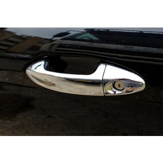 Chrome Door Handle Covers (4 pcs, Stainless Steel) photo 1