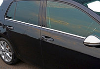 Volkswagen Golf 7/E-Golf 2012-2020 Stainless Steel Lower Window Trims HB (4 pcs) photo 5