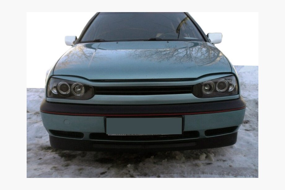 Volkswagen Golf 3 1991-2001 Headlight and grille eyelids (primed, paintable) Image