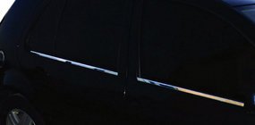 Volkswagen Golf 4 1997-2006 Exterior window trim stainless steel (4 pcs) Carmos - Turkish Stainless Steel photo 4
