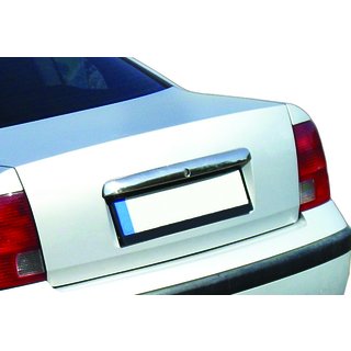 Chrome trim above license plate (1996-2000, stainless steel) Volkswagen Passat B5 1997-2005 photo 1