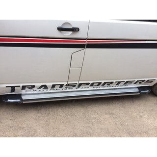 Side Steps Rainbow (2 pcs, Aluminum) Volkswagen T6 2015-2024 photo 1