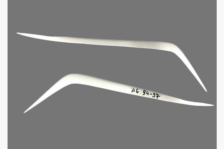 Audi A6 C4 1994–1997 Clearance! Headlight Eyelids (2 pcs, primed) Image