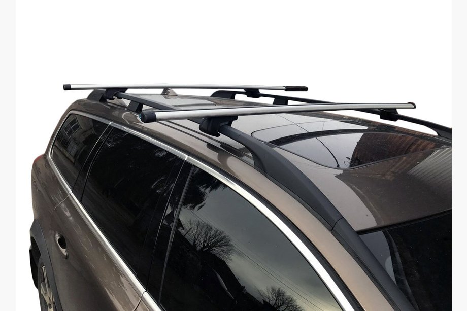 Volkswagen T5 2010-2015 Roof rack cross bars for integrated rails lockable (2 pcs) Image