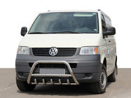 Volkswagen T5 Transporter 2003-2010 Bull Bar WT003 (Stainless Steel) 60mm, without inscription photo 2
