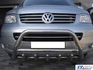 Volkswagen T5 Caravelle 2004-2010 Bull Bar WT003 (Stainless Steel) 50mm, without lettering photo 8
