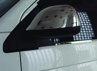 Volkswagen T6 2015-2024 Mirror Covers (2 pcs, Stainless Steel) OmsaLine - Italian Stainless Steel photo 8
