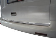 Volkswagen T5 Multivan 2003–2010 Trunk Sill Protector Stainless Steel Carmos, 1 tailgate upward photo 1