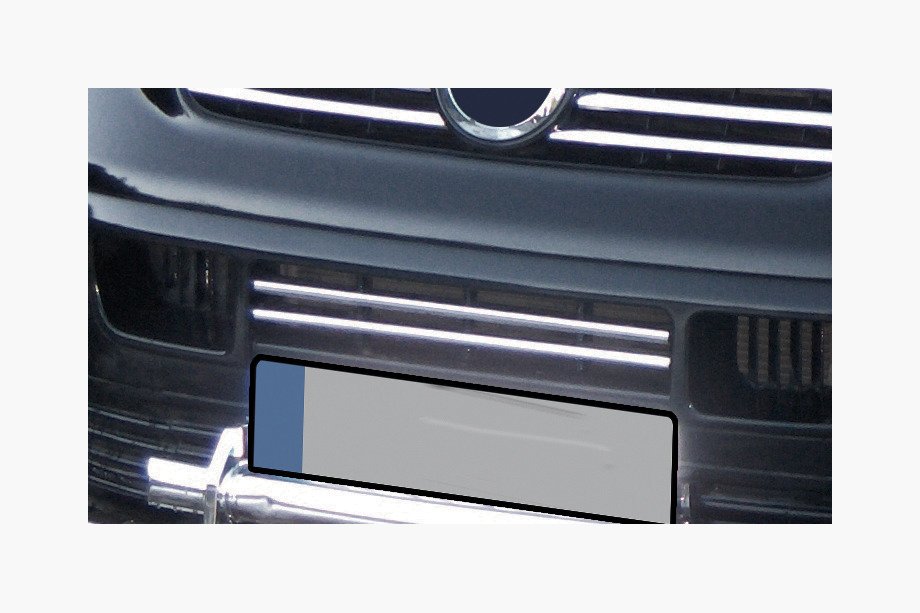 Volkswagen T5 Transporter 2003-2010 Chrome Grille Bumper Trim (Carmos) Image