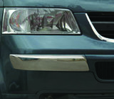 Volkswagen T5 Transporter 2003-2010 Stainless steel front bumper corner protectors (2 pcs) photo 1