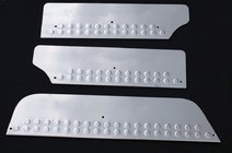 Volkswagen T5 Multivan 2003–2010 Stainless Steel Door Sill Protectors (OmsaLine) 3 Doors, OmsaLine - Italian Stainless Steel photo 5