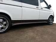 Volkswagen T5 2010-2015 Side sills V1 (paintable) Short Wheelbase photo 1