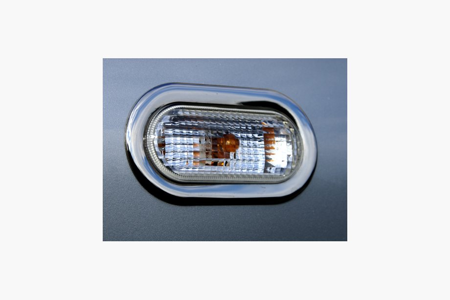 Seat Leon 1999-2005 Turn Signal Trim (2 pcs, Stainless Steel) Image