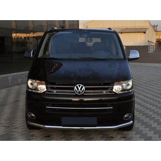 Front bumper guard (stainless steel) photo 1