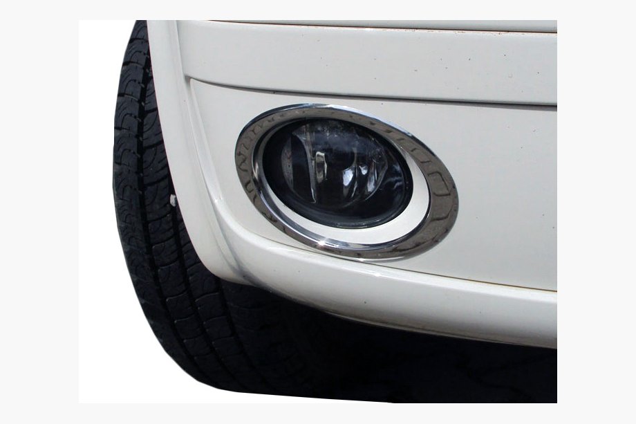 Volkswagen T5 2010-2015 Fog light trim (2 pcs, stainless steel) Image