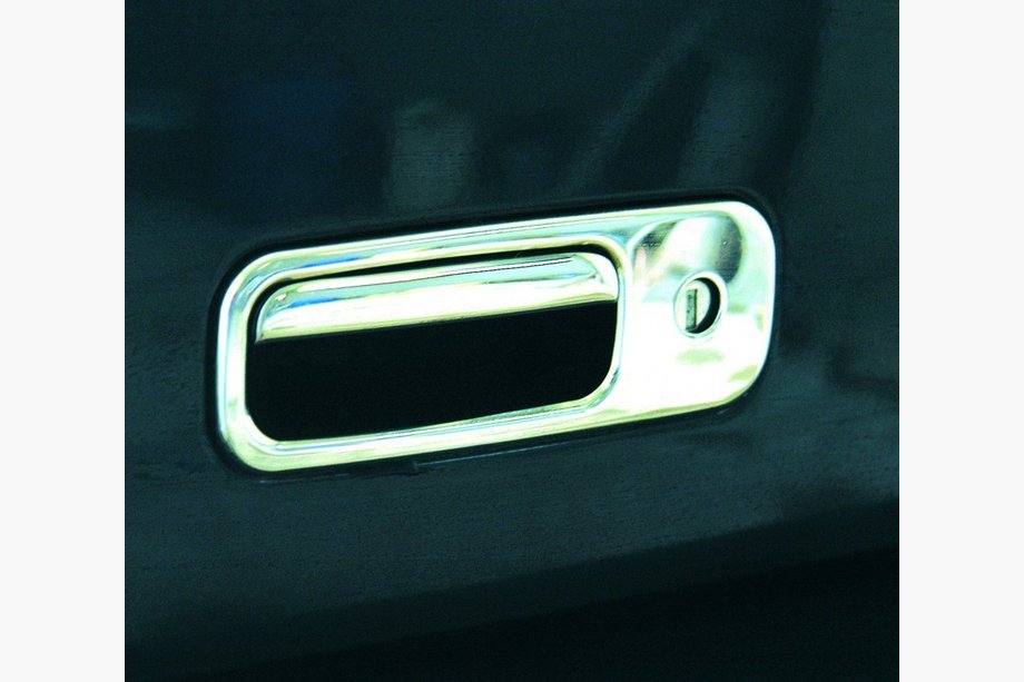 Volkswagen Golf 4 1997-2006 Trunk Handle Cover Stainless Steel Carmos - Turkish Stainless Steel Photo 2