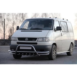Bull Bar WT003 Plus-2 (Stainless Steel) Volkswagen T4 Transporter 1990-2003 photo 1