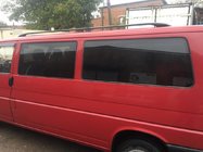 Volkswagen T4 Transporter 1990-2003 Black Roof Rails photo 2
