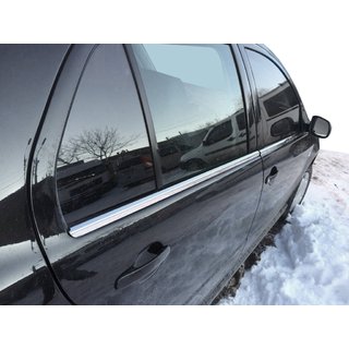 Exterior window trim stainless steel (4 pcs)