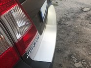Volvo XC70 2007-2013 Rear bumper protector with lip Nataniko (stainless steel) photo 2