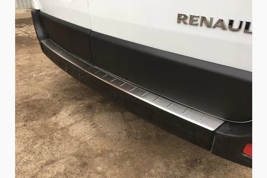 Nissan NV400 2010-2024 Rear bumper protector stainless steel Image