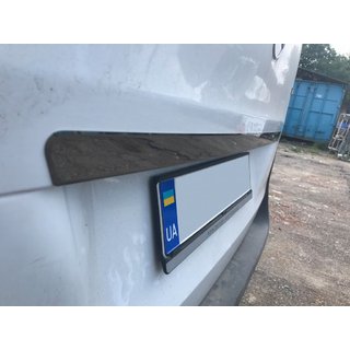 Trunk trim above license plate BlackChrome (stainless steel) Mercedes Vito/V-class W447 2014- photo 1