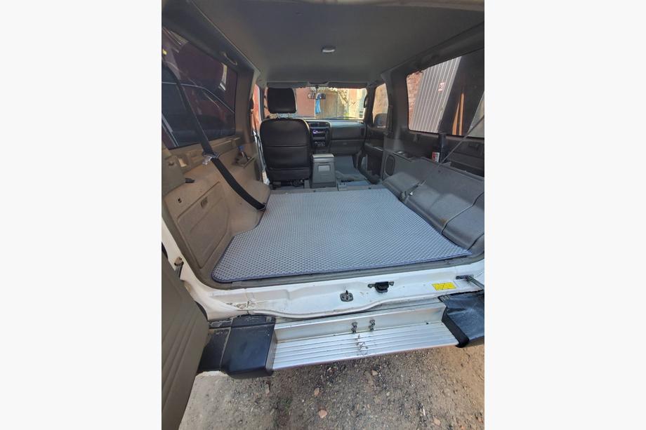 Nissan Patrol Y61 1997-2011 Trunk Mat Short (EVA, Gray) Image