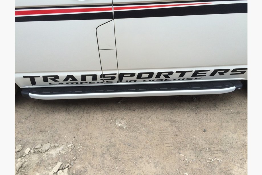 Volkswagen T4 Transporter 1990-2003 Side Steps Fullmond (2 pcs, aluminum) Image