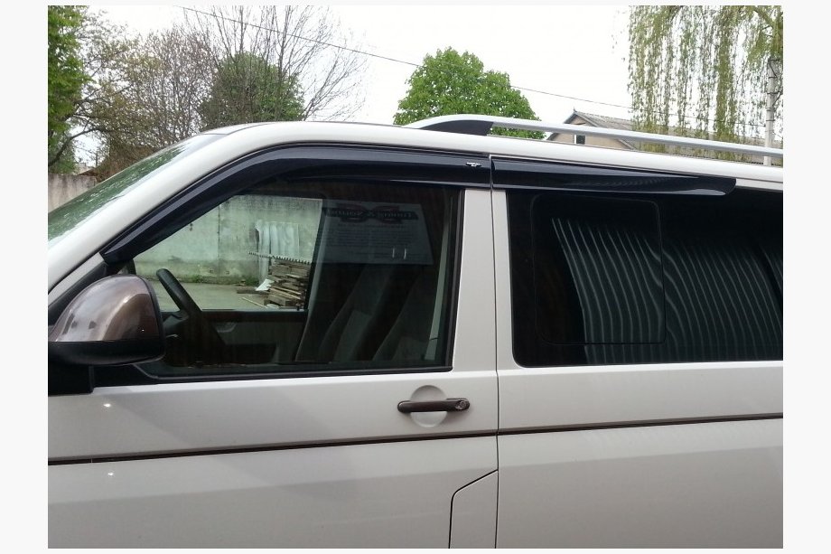 Volkswagen T5 Multivan 2003–2010 Window Deflectors (4 pcs, Sunplex Sport) Image