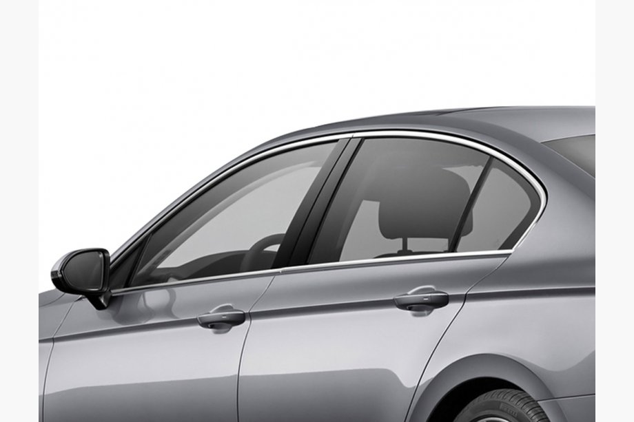 Volkswagen Passat B8 2015-2023 Full Window Trim SD (2019+, Stainless Steel) Image