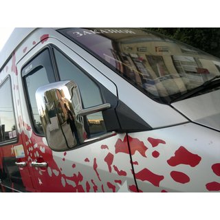 Mirror Covers (2 pcs, plastic) Mercedes Sprinter W901/902/903/904/905 1995–2006 photo 4