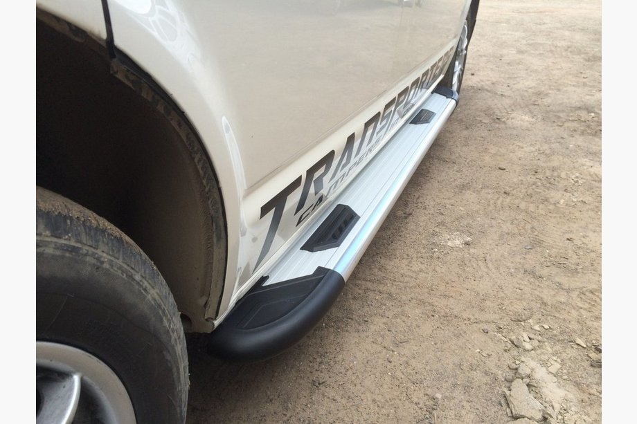 Renault Trafic 2015- Side Steps Bosphorus OLD Grey (2 pcs, Aluminum) Image