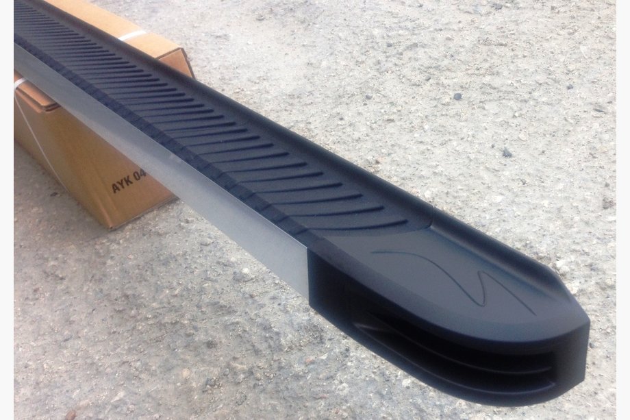 Opel Vivaro 2019- Side Steps Maya V1 (2 pcs, Aluminum) XS – Short Wheelbase Photo 3