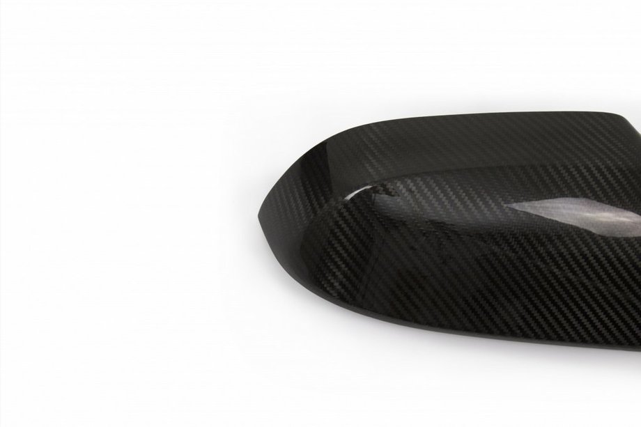 Audi A3 2012-2020 Mirror Covers (2 pcs, Real Carbon) Image