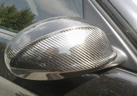 BMW 3 Series E90/E91 2005-2011 Mirror Covers 2005-2008 (2 pcs, Real Carbon) photo 1