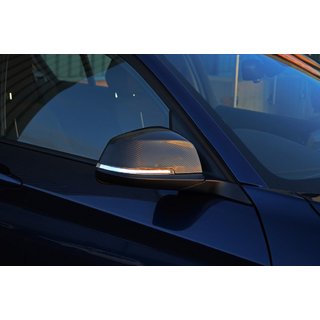 Mirror Covers (2 pcs, Real Carbon) BMW 1 Series F20/F21 2011-2019 photo 1