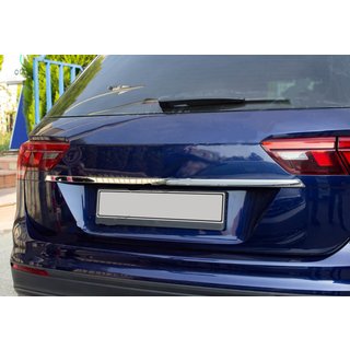 Chrome trim above license plate (stainless steel) photo 2