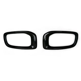 Fog light covers (2 pcs, carbon) Jeep Renegade 2014-