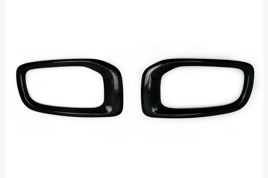 Jeep Renegade 2014- Fog light covers (2 pcs, carbon) Image