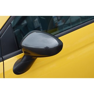 Mirror Covers 2007-2015 (2 pcs, Real Carbon) Fiat 500/500L 2013-2022 photo 1