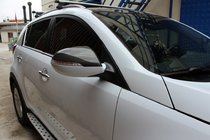 Kia Sportage 2010-2015 Mirror Covers (2 pcs, Carbon) photo 1