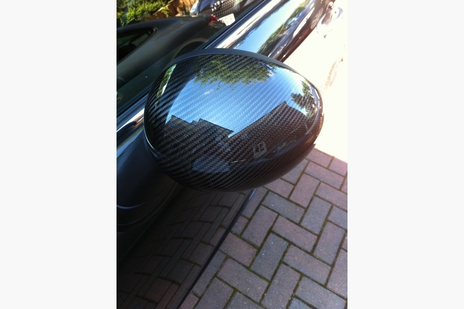 Mini Cooper F55/56/57 2014-2023 Mirror Covers (2 pcs, Carbon) Image