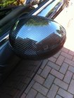 Mini Cooper F55/56/57 2014-2023 Mirror Covers (2 pcs, Carbon) photo 1