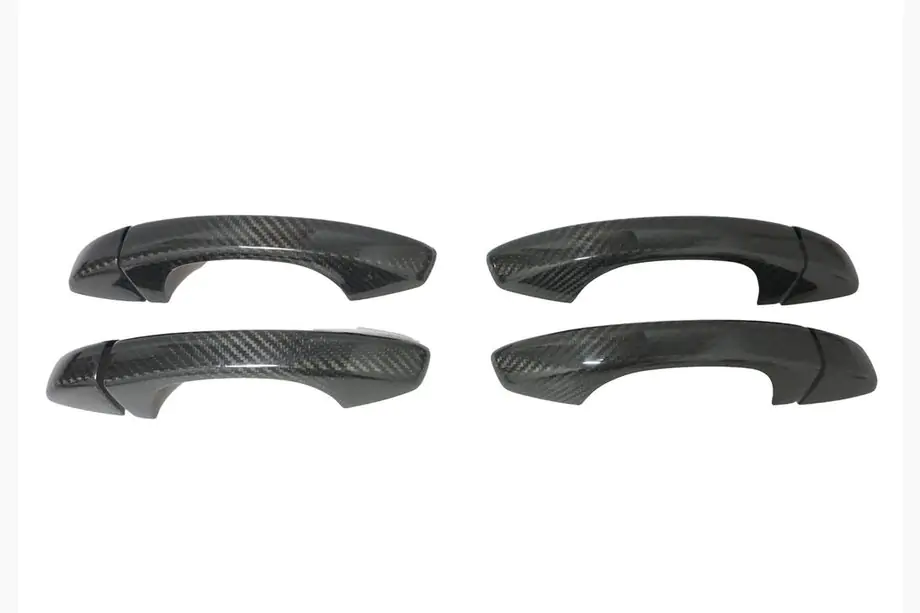 Volkswagen Golf 7/E-Golf 2012-2020 Door Handle Covers (4 pcs, Carbon) Image