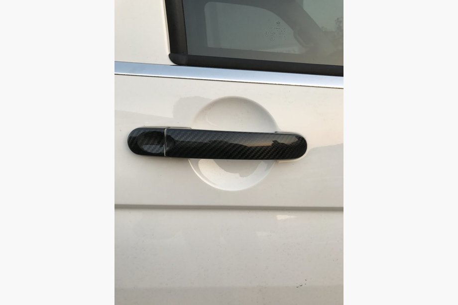 Volkswagen Touran 2003-2010 Handle Covers (Real Carbon) Image