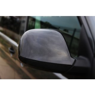 Mirror Covers (2 pcs, Carbon) Volkswagen T5 2010-2015 photo 1