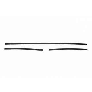 Front Bumper Grille Covers 2015-2019 (3 pcs, Carbon) Volkswagen T6 2015-2024 photo 2