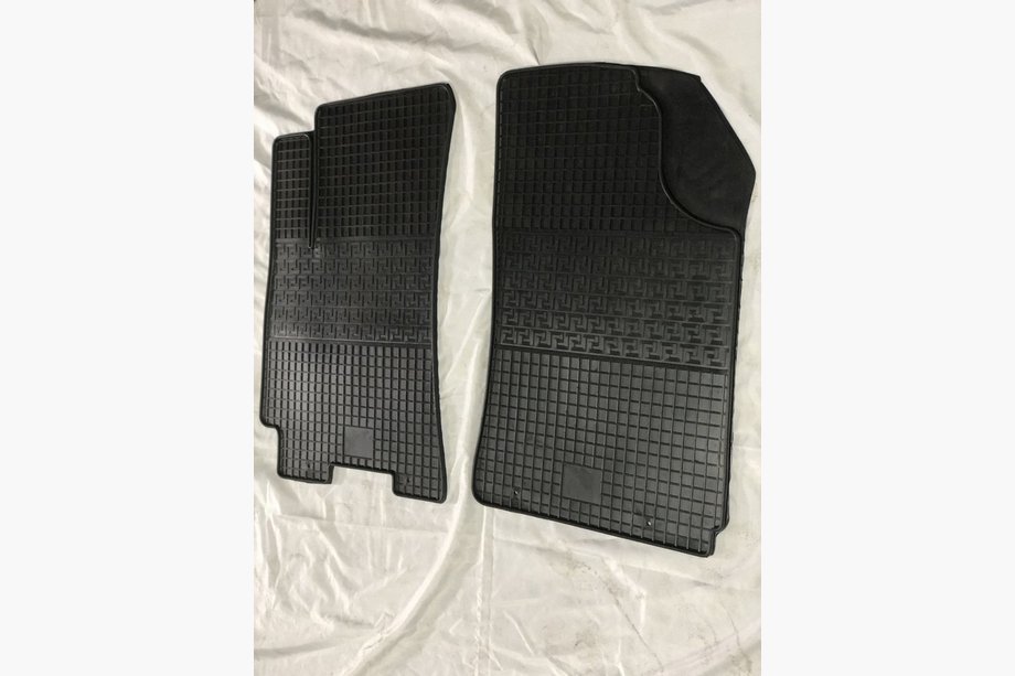 Chevrolet Lanos 1998–2017 Rubber Floor Mats (2 pcs, Polytep) Image
