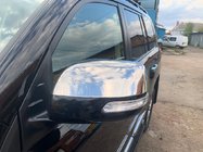 Toyota Land Cruiser 200 2007-2021 Mirror Covers 2012↗ (2 pcs, Stainless Steel) photo 2