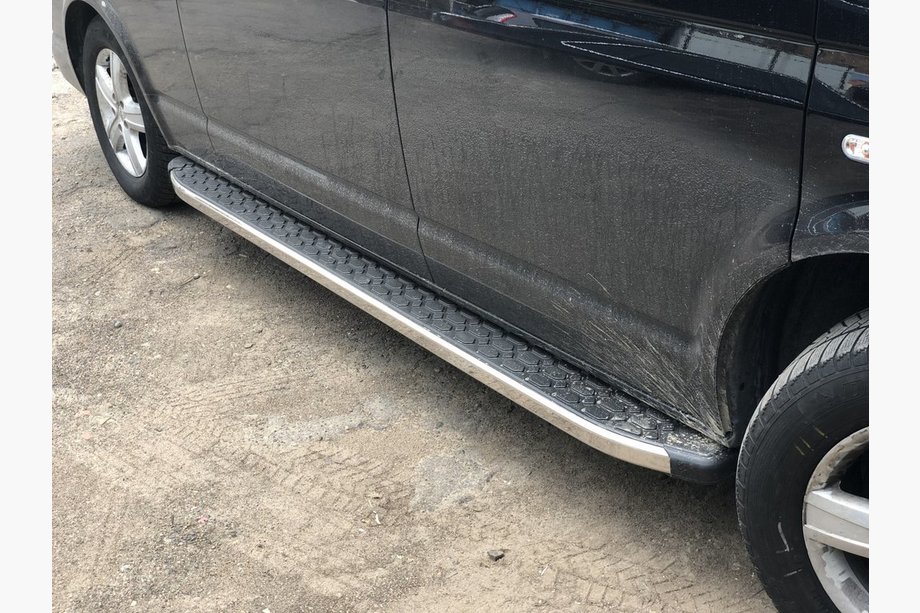 Volkswagen T6 2015-2024 Side Steps BlackLine (2 pcs, Aluminum) Image